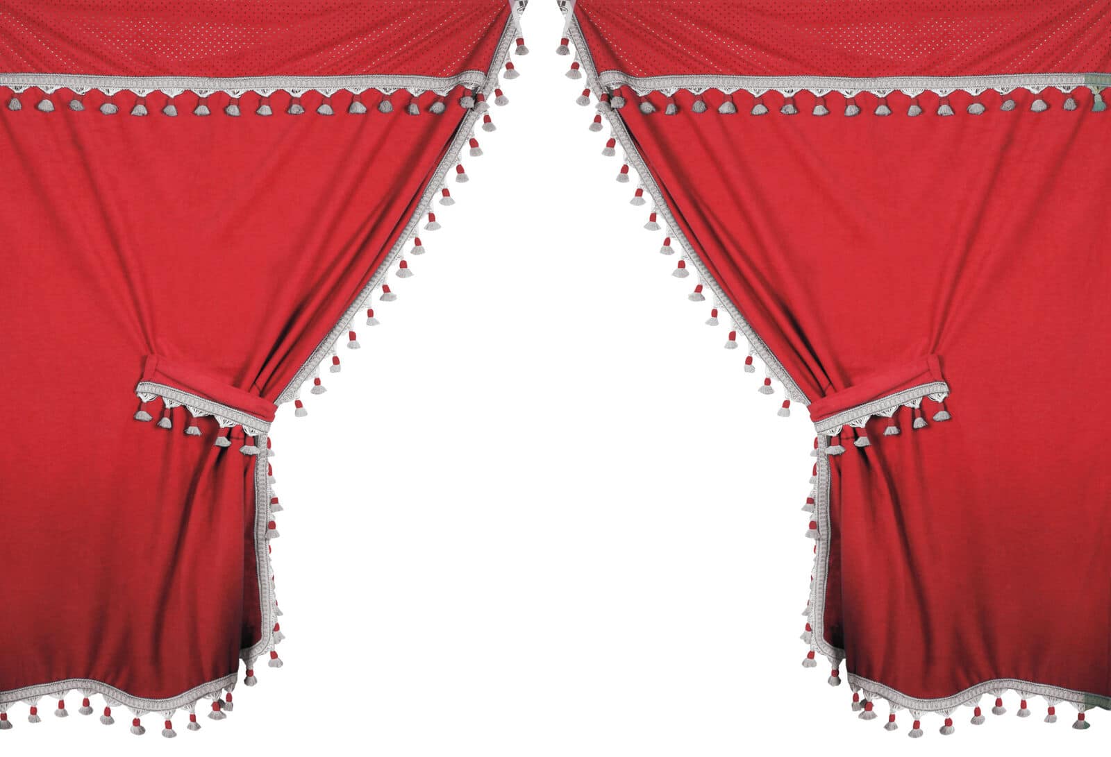 Truck Premier Curtains Lampa 9 Piece Red